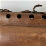 Wright and Ditson Leather Pencil Golf Bag with St. Pauls School Provenance