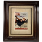 Ben Hogan Signed Framed Life Magazine Cover Print JSA ALOA