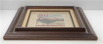 Ben Hogan Signed Framed Life Magazine Cover Print JSA ALOA