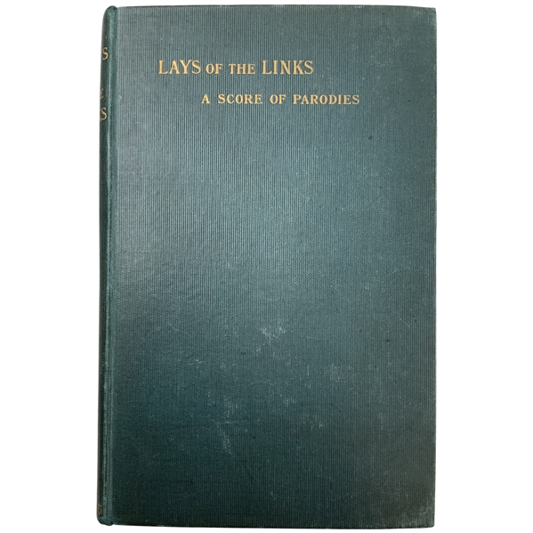 Stewart, T. Ross. Lays of the Links: A Score of Parodies. 1890s. First Edition.