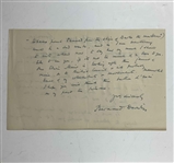 Bernard Darwin Letter Signed to William Roughead, May 22, 1944 JSA ALOA
