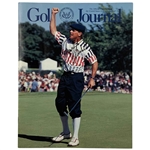 Payne Stewart Signed August 1991 Golf Journal Magazine JSA ALOA