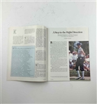 Payne Stewart Signed August 1991 Golf Journal Magazine JSA ALOA
