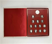 1974 World Golf Hall of Fame Commemorative Medal Collection Set