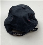 Two (2) Bethpage Black 2002 U.S. Open Pin Flags & Hat - Tiger Win