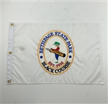 Two (2) Bethpage Black 2002 U.S. Open Pin Flags & Hat - Tiger Win