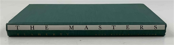 Champs Crenshaw, O'Meara, Langer & Lyle Signed The Masters: The Story of Golf's Greatest Tournament First Edition Book JSA ALOA