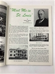 1947 US Open Championship at St. Louis Country Club Official Program - Lew Worsham Winner
