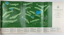 Multi Signed 1965 PGA Championship Laurel Valley Official Program JSA ALOA