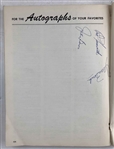 Multi Signed 1965 PGA Championship Laurel Valley Official Program JSA ALOA