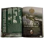 Donald Trump Signed 2001 Trump International LPGA Golf Program w/ Others JSA #