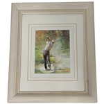 Willem Haenraets, A Perfect Day, Impressionist Golfer Painting (Signed)