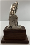 Silvered Metal Golf Trophy for the W. H. G. C. Sam Amziano Tournament 1976