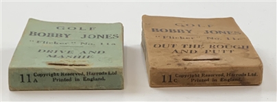 Two c.1920's Bobby Jones Golf Flicker Instructional Books
