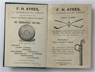 1904 'Golf in Theory and Practice - Some Hints to Beginners' Book by H.S.C. Everhard - John Roth Collection