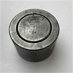 c.1914 Taylor-Hobson Leicester Mesh Golf Ball Steel Three-Part Mold