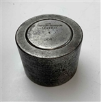 c.1914 Taylor-Hobson Leicester Mesh Golf Ball Steel Three-Part Mold