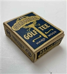 Three Boxes Gold Medal Brand Hardwood Golf Tees and Original Packaging