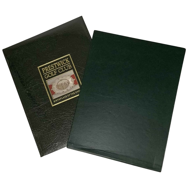 Prestwick GC The Club, the Members & the Championships 1851-1989 Ltd Ed /250 Leather Bound History Book