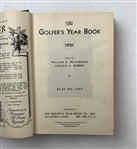 1931 The Golfer's Year Book by Eds. Richardson, William D. and Lincoln A. Werden First Edition Book