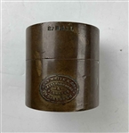 Late 1800's John White and Co Brass Gutta Percha Golf Ball Mold