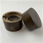 Late 1800's John White and Co Brass Gutta Percha Golf Ball Mold