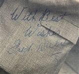 Fred Daly Signed Original 1947 Open Champ Portrait Photo w/ Claret Jug by R. Clements Lyttle Studios JSA ALOA