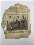 Collection of Vintage Newspaper Clippings and Ephemera Relating to Irish Golfer Fred Daly and Ulster Professional Golf, 1936-1949