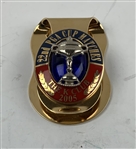 A Collection of Five Professional Golf Commemorative Money Clips
