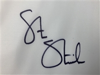 Steve Stricker Signed 2020 Ryder Cup Whistling Straits Flag JSA ALOA