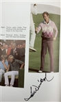 Big 3 Jack, Arnie, Gary & 20+ Signed 1978 Masters: The First Forty One Years Augusta National Golf Club JSA ALOA