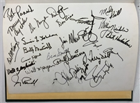 Big 3 Jack, Arnie, Gary & 20+ Signed 1978 Masters: The First Forty One Years Augusta National Golf Club JSA ALOA