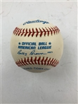 Cal Ripken Jr. Signed Rawlings Official AL Bobby Brown Baseball JSA ALOA