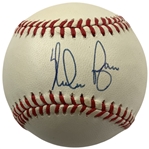 Nolan Ryan Signed Rawlings Official AL Bobby Brown Baseball JSA #CK96611