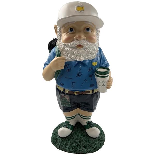 2023 Masters Tournament Ltd Ed Full Size Patron Gnome w/Blue Shirt in Original Box
