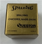Spalding Dot Commemorative Moonball Golf Ball with Original Promotional Box