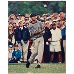 c.2000 Tiger Woods Signed Original Post-Swing Pose Photo JSA ALOA