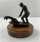 Malcolm DeMille Sand Save Bronze Golfer Sculpture Number 42 of 1000