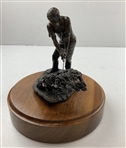 Malcolm DeMille Sand Save Bronze Golfer Sculpture Number 42 of 1000