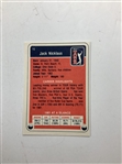 1985 Miller Press & 1982 Donruss Golf Trading Cards Including Jack Nicklaus, Seve Ballesteros & Fred Couples
