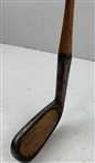 Spalding Cran Wood-Face Putter/Chipper with Hickory Shaft and Patent Date June 8, 1897