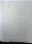 Jack Nicklaus Signed Collection of 1986 Masters Tournament Official Press Releases JSA ALOA
