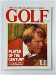 Jack Nicklaus Player of the Century Commemorative Golf Magazine and Medal Set