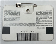 1997 Masters Tournament SERIES Badge #A03136 - Tiger's 1st Masters Win