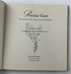 2004 Ltd Ed 'Precious Gum: The Story of the Gutta Ball /450 Signed by David Hamilton