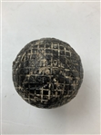 Antique Silvertown Mesh Pattern Gutta Percha Golf Ball
