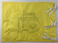 Big 3 Signed 2008 Masters Tournament Embroidered Flag JSA #BA38057
