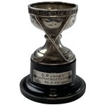 Sterling Silver Dunlop Golf Ball Hole-In-One Souvenir Trophy Cup 1940