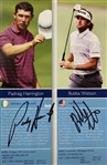 Rory, Watson, Norman, DJ & Many More Signed 2014 Open Program Profile Pages JSA ALOA