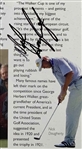 Rory, Watson, Norman, DJ & Many More Signed 2014 Open Program Profile Pages JSA ALOA